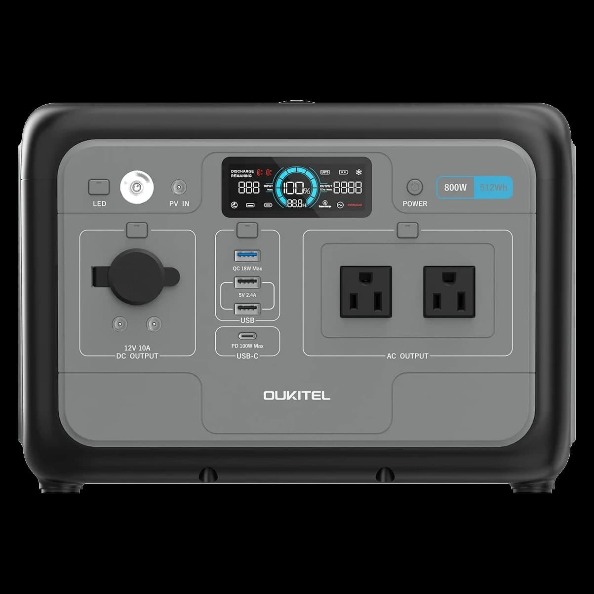 Estación de energía portátil Oukitel P800
