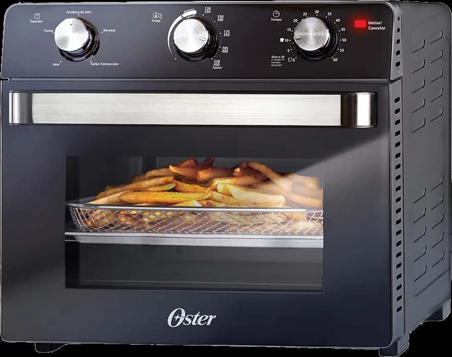 Horno tostador Oster con función de freidora de aire