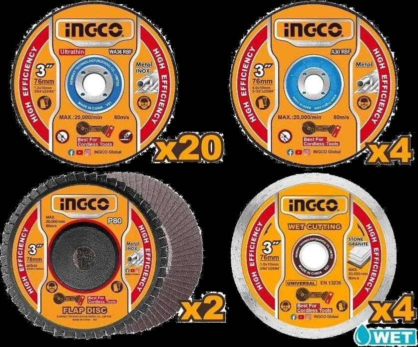 Pall Juego de discos de corte y desbaste MCD07630
