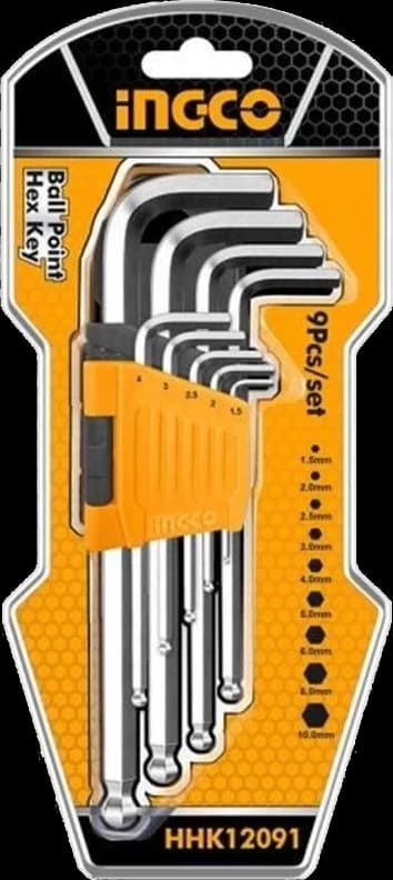 Pall Juego de llaves hexagonales 9 piezas HHK12091