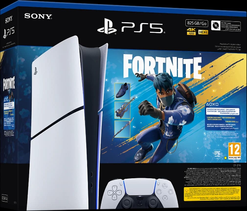 PlayStation 5 Slim Digital (edición Fortnite)