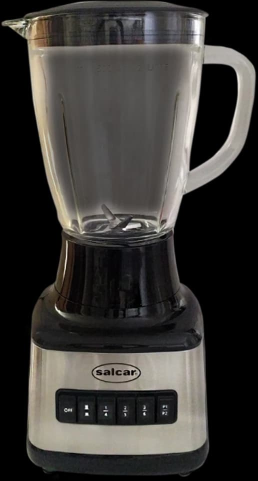 Salcar Licuadora 6 Velocidades Vaso de Vidrio